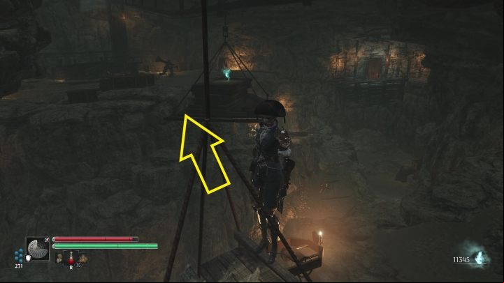 Using The Selenite Momentum, jump the hanging platform to the other side of the cave - Steelrising: The Recluse of the Abyss - walkthrough - Main missions - Steelrising Guide, Walkthrough