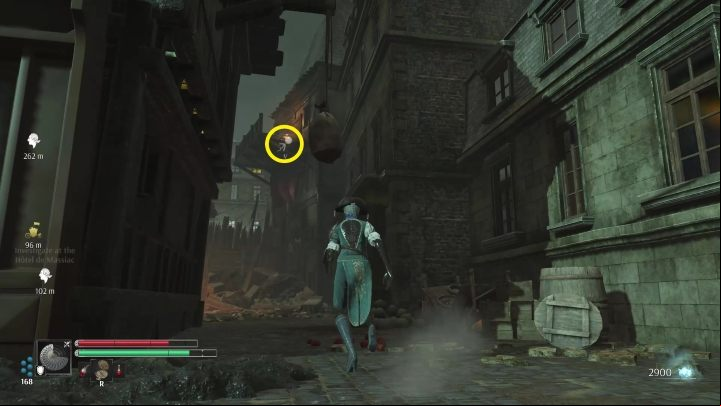 There is another Trumpeter behind the gate - Steelrising: Sleepless - walkthrough - Side missions - Steelrising Guide, Walkthrough