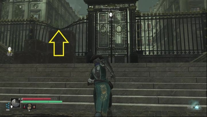 Once the area is clear, climb the crates to reach the square before the hotel - Steelrising: Sleepless - walkthrough - Side missions - Steelrising Guide, Walkthrough