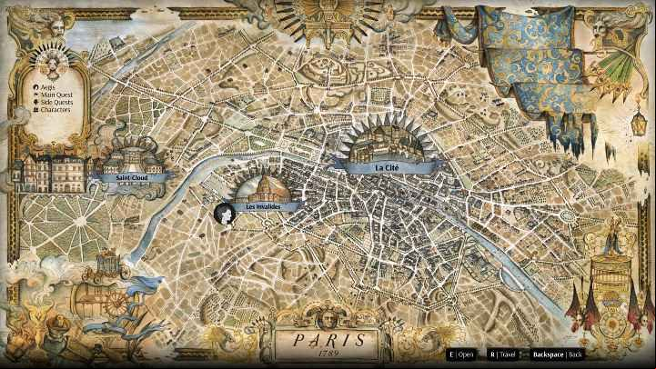 In Steelrising, fast travel becomes available after completing The Master of the Machines story mission, which takes place roughly after 2 hours of gameplay - Steelrising: Fast Travel - how to unlock it? - FAQ - Steelrising Guide, Walkthrough