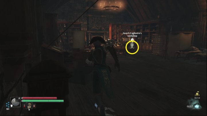 Near the target, on the first floor, is a chest with a Carriage Token and a letter which is a key item needed to complete the aforementioned task related to Nicolas Flamel - Steelrising: Origins sidequest - walkthrough - Side missions - Steelrising Guide, Walkthrough