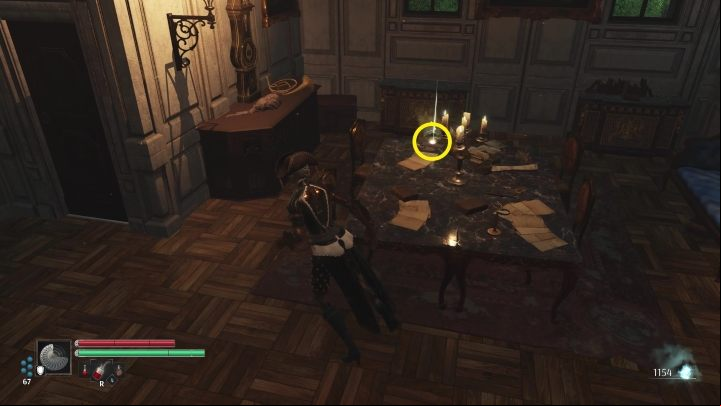 After talking to Mirabeau during the Troubled Waters quest, search his room (you'll need to go back if you haven't done it back then) - Steelrising: A family affair - walkthrough - Side missions - Steelrising Guide, Walkthrough