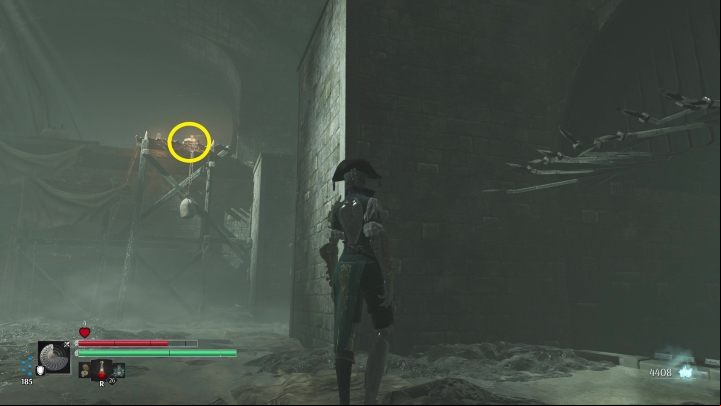 Pull yourself up to the top of the scaffolding - Steelrising: Glory and dishonour - walkthrough - Side missions - Steelrising Guide, Walkthrough