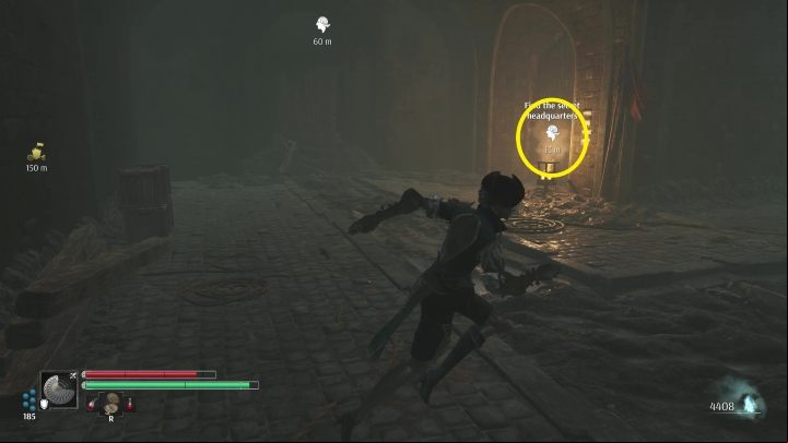 At the end of the corridor to the right is a locked gate - Steelrising: Glory and dishonour - walkthrough - Side missions - Steelrising Guide, Walkthrough