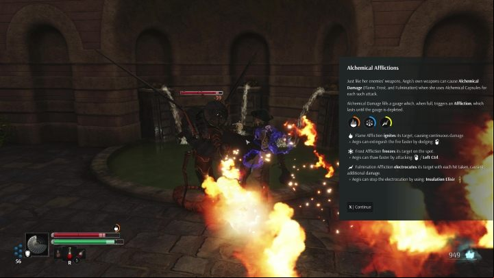 Opponents can place 3 types of alchemical effects on you - Steelrising: Alchemical Effects - how to heal? - FAQ - Steelrising Guide, Walkthrough