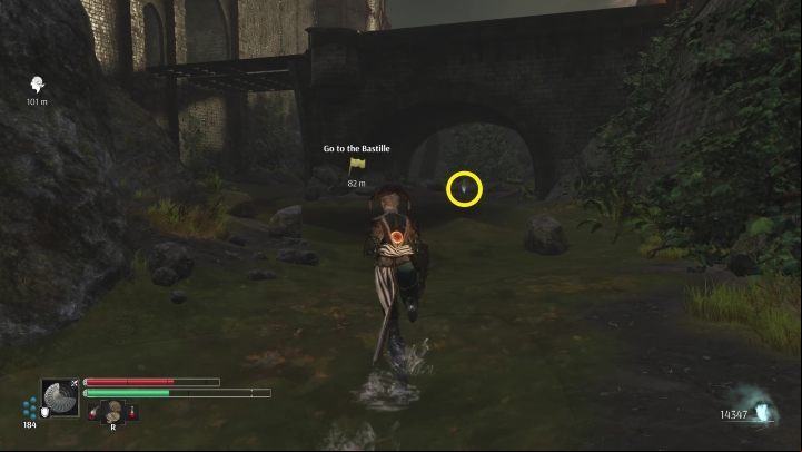 You will have the opportunity to find the first Echoe while traversing the dry moat around the Bastille - Steelrising: Sanson - Echoes, how to get? - Echoes - Steelrising Guide, Walkthrough
