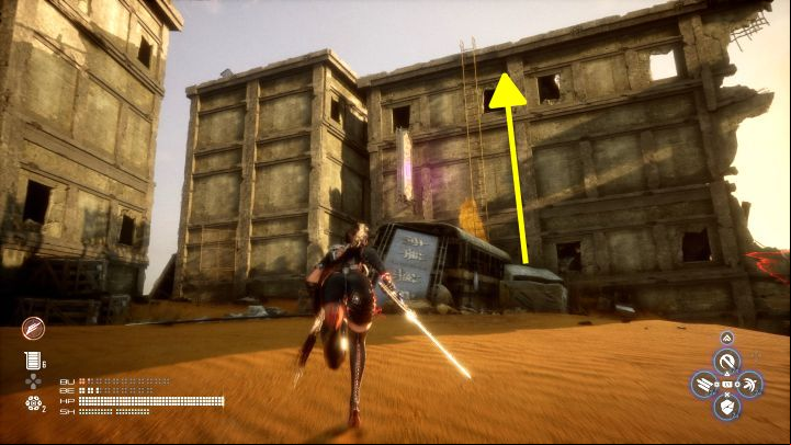 4 - Stellar Blade: Where are the murdered sentinels in the Buried Ruins in the Great Desert? - Puzzles - Stellar Blade Guide
