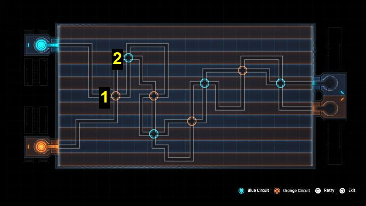 This is a completely new type of mini-game related to hacking - Stellar Blade: How to hack console at Raphael Space Center in Spire 4 - Puzzles - Stellar Blade Guide