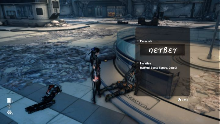 1 - Stellar Blade: How to hack console at Raphael Space Center in Spire 4 - Puzzles - Stellar Blade Guide
