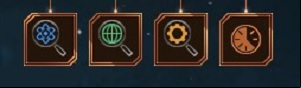 Actions, which are realized by your subordinates, will be displayed as icons in the central area of the screen - Interface in Stellaris - Basics - Stellaris Guide
