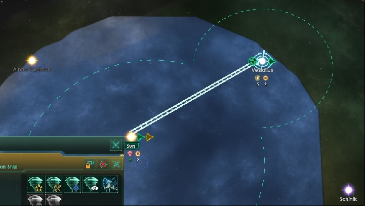 After you have surveyed the system, select the construction ship and have it go to the neighboring system - Seizing of systems and colonization of planets in Stellaris - A good start in Stellaris - Stellaris Guide