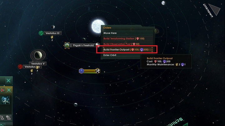 As soon as the construction ship reaches its destination, you have to click RMB on the systems star - Seizing of systems and colonization of planets in Stellaris - A good start in Stellaris - Stellaris Guide