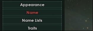 Each of the sections needs to be set to a certain parameter - Faction creator in Stellaris - Factions - Stellaris Guide