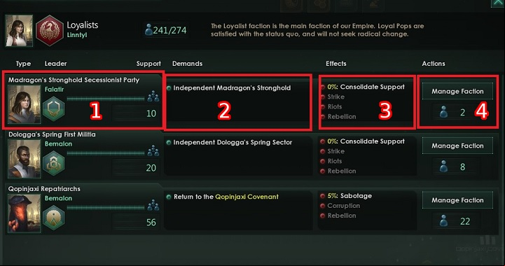 1 - Factions in Stellaris - Management - Stellaris Guide