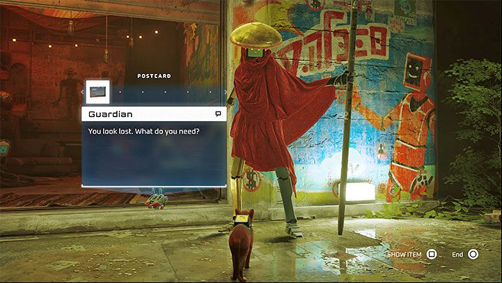 Once you reach the slums, you must travel along a linear path - Stray: The Slums, Chapter 4 - walkthrough - Walkthrough - Stray Guide, Walkthrough