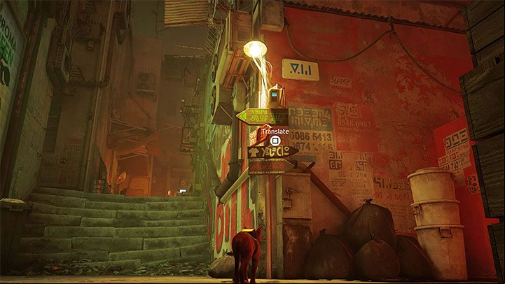 From now on, you have a lot of freedom of action - Stray: The Slums, Chapter 4 - walkthrough - Walkthrough - Stray Guide, Walkthrough