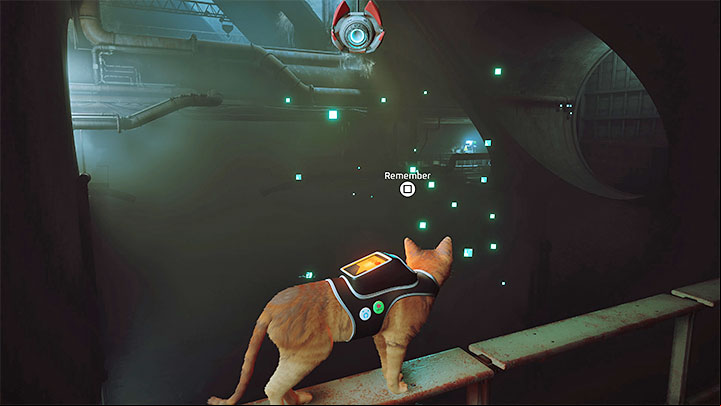 You will reach a huge hall - Stray: The Sewers - All Memories - Memories B-12 - Stray Guide, Walkthrough