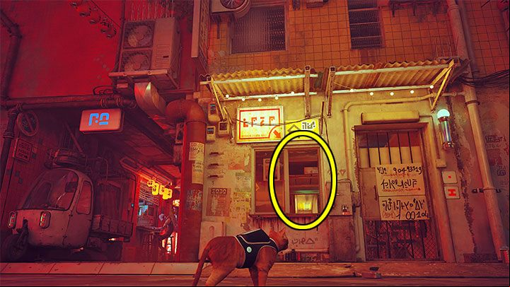 Menu location: row 3, position 7 - Stray: Midtown - All Memories - Memories B-12 - Stray Guide, Walkthrough