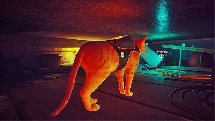 While exploring the new area, you'll come across the memory - Stray: Midtown - All Memories - Memories B-12 - Stray Guide, Walkthrough