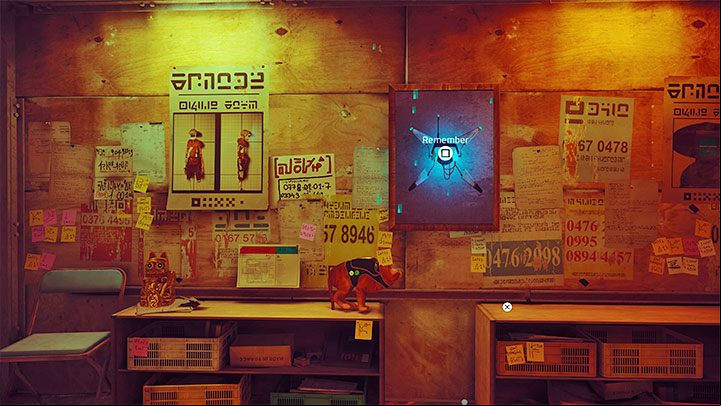 You can now go inside and scan the memory - Stray: Midtown - All Memories - Memories B-12 - Stray Guide, Walkthrough