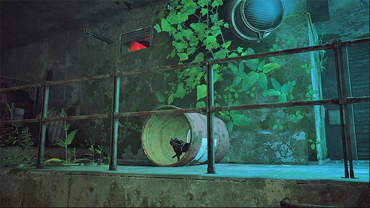 You and Doc will reach the locked entrance - Stray: Dead End, Chapter 7 - walkthrough - Walkthrough - Stray Guide, Walkthrough