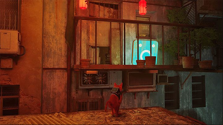 The collectible is inside the library building, which you visit while looking for Doc's notebook - Stray: Sheet Music - list - Secrets and Collectibles - Stray Guide, Walkthrough