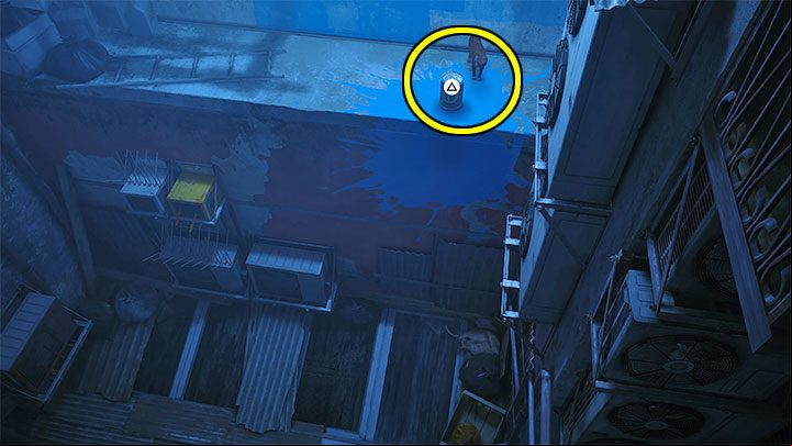 In the next location, look for new ledges that can be jumped onto or to be jumped off - Stray: Dead City, Chapter 2 - walkthrough - Walkthrough - Stray Guide, Walkthrough