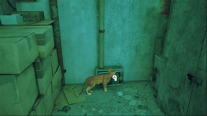 You have to find the second board to knock it down, thanks to which you will get to the next part of the scaffolding - Stray: Dead City, Chapter 2 - walkthrough - Walkthrough - Stray Guide, Walkthrough