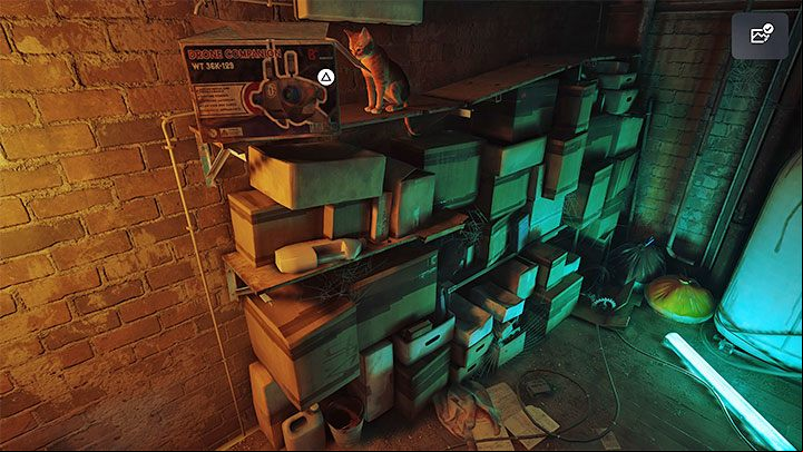 Delivering 4 items will unlock another room - Stray: The Flat, Chapter 3 - walkthrough - Walkthrough - Stray Guide, Walkthrough