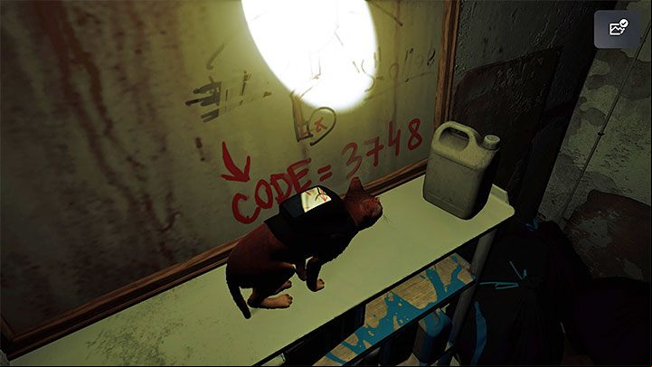 Explore the first room on the right - Stray: The Flat, Chapter 3 - walkthrough - Walkthrough - Stray Guide, Walkthrough