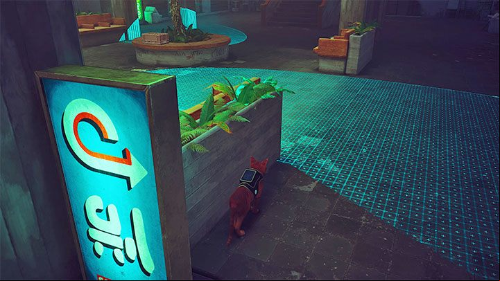 You have to go towards the apartment buildings once again - Stray: Midtown, Chapter 10 - walkthrough - Walkthrough - Stray Guide, Walkthrough