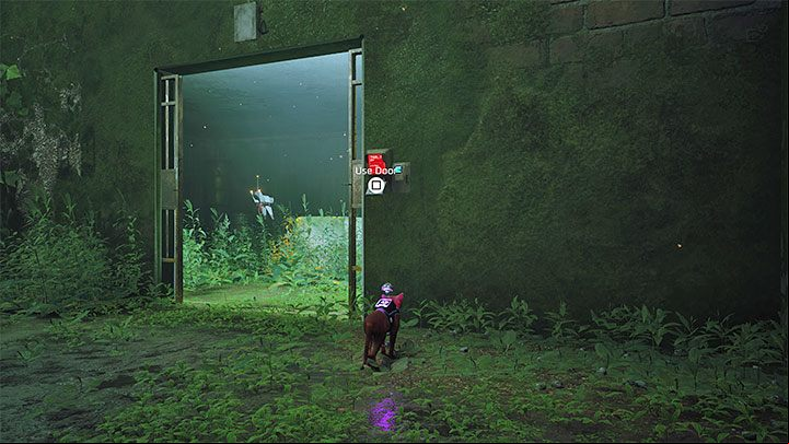 You will reach the square - Clementine will ask you to distract a nearby Sentinel - Stray: Jail, Chapter 11 - walkthrough - Walkthrough - Stray Guide, Walkthrough