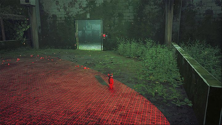 The next area is a bit more difficult, as you need to trap two enemy drones - Stray: Jail, Chapter 11 - walkthrough - Walkthrough - Stray Guide, Walkthrough