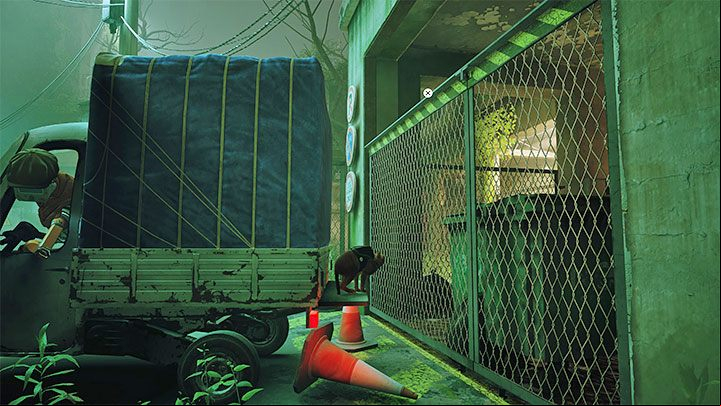 The next step involves reaching the control room to unlock the exit route - Stray: Jail, Chapter 11 - walkthrough - Walkthrough - Stray Guide, Walkthrough