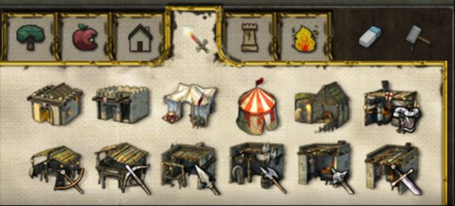 Military Buildings. - Military - Buildings - Stronghold: Crusader II - Game Guide and Walkthrough