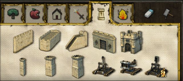 Castle buildings. - Castle - Buildings - Stronghold: Crusader II - Game Guide and Walkthrough