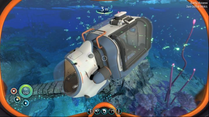 The vehicle is quite fast and easy to maneuver, but each installed module lowers its speed - Subnautica Below Zero: Vehicles - whats in the game? - FAQ - Subnautica Game Guide