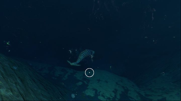A Boneshark. - Subnautica Below Zero: Delta Island and Thermal Spires - biome guide - Biomes - Subnautica Game Guide