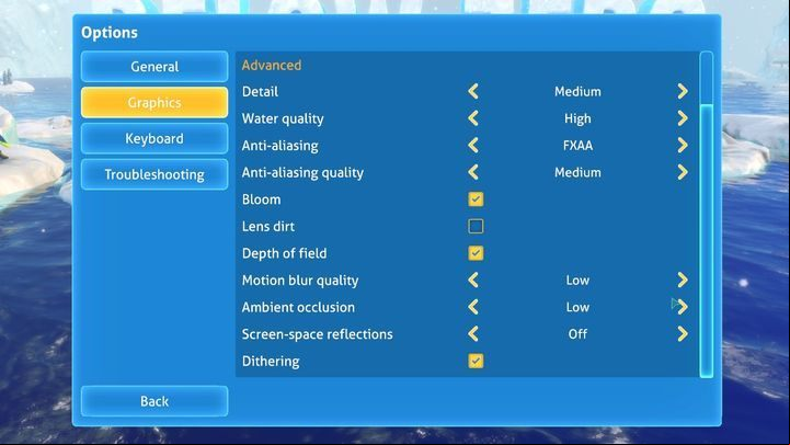 Subnautica: Below Zero allows you to change the following graphics settings - Subnautica Below Zero: System requirements PC - Appendix - Subnautica Game Guide