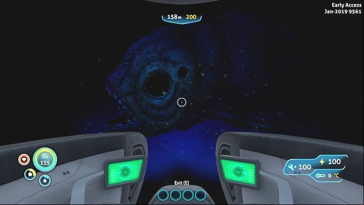 The cave does not contain any resources or life forms - the only thing you can encounter here is a fossil of a Leviathan - Subnautica Below Zero: Arctic Kelp Forest - biome guide - Biomes - Subnautica Game Guide