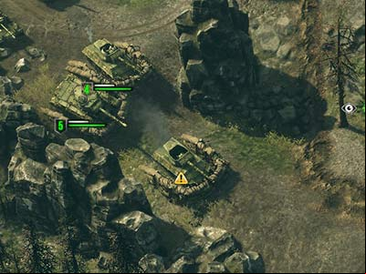 This tank destroyer cant escape and its critically damaged. Its better to leave it empty for a while than lose it. - Abandoning vehicles | Battle tactics - Battle tactics - Sudden Strike 4 Game Guide