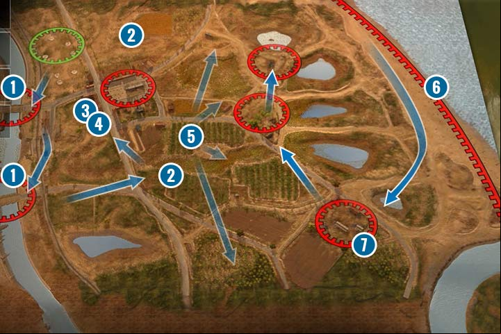 This mission is divided into two stages: in the first one you command a paratroopers unit which has to complete the first three objectives so then a landing can be performed on a beach - Mission 1 - Operation Overlord | Allied | Campaign - Allied - Sudden Strike 4 Game Guide