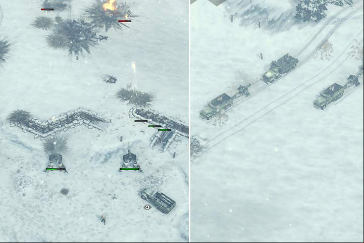 The best and the cheapest form of defense against enemys armored vehicles are AT cannons. They can be hauled by trucks and some other vehicles. - AT cannons and tank destroyers | Unit types - Unit types - Sudden Strike 4 Game Guide