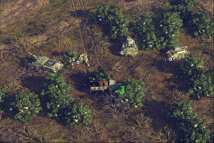 Extended camouflage provides masking for greater variety of troops. Tanks, cannons and infantry can now hide in high vegetation. However, other types of vehicles cannot use this upgrade. - doctrine - Doctrines - a description of commanders and their skills - Sudden Strike 4 Game Guide