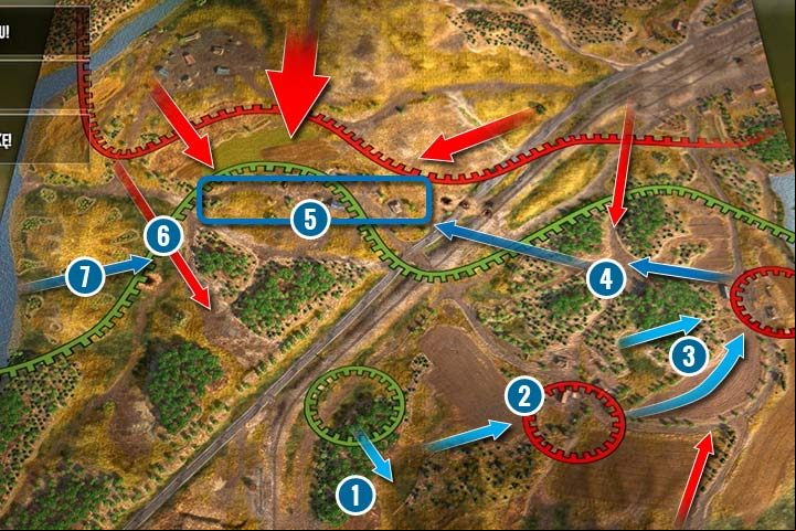 Tanks are the most important aspect of this mission, thus its best to select the armored doctrine (improvised armor, sandbags) or the doctrine (mechanics - 1 durability repairs, camouflage and sandbags) - Battle of Kursk | German| Campaign - German - Sudden Strike 4 Game Guide