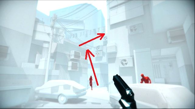 Use dumpsters to reach the roof where youll get to the edge of the map. - Computer terminals - Secrets - SUPERHOT - Game Guide and Walkthrough
