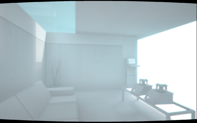 The secret terminal is in a small sitting-room - Computer terminals - Secrets - SUPERHOT - Game Guide and Walkthrough