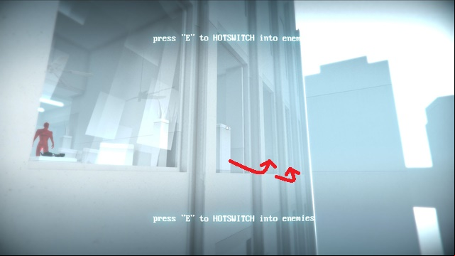two windows to reach the terminal - Computer terminals - Secrets - SUPERHOT - Game Guide and Walkthrough