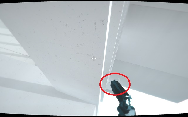 By looking out of the window you will notice a part of the floor - Computer terminals - Secrets - SUPERHOT - Game Guide and Walkthrough