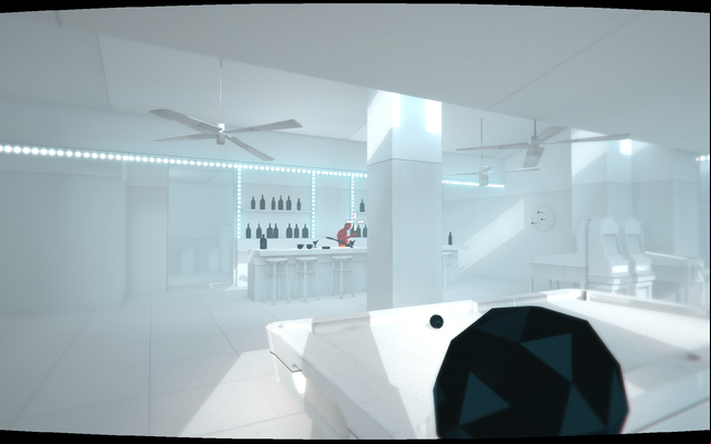 You can use any of the dark objects in the game world as weapons - Basic information - The basics - SUPERHOT - Game Guide and Walkthrough